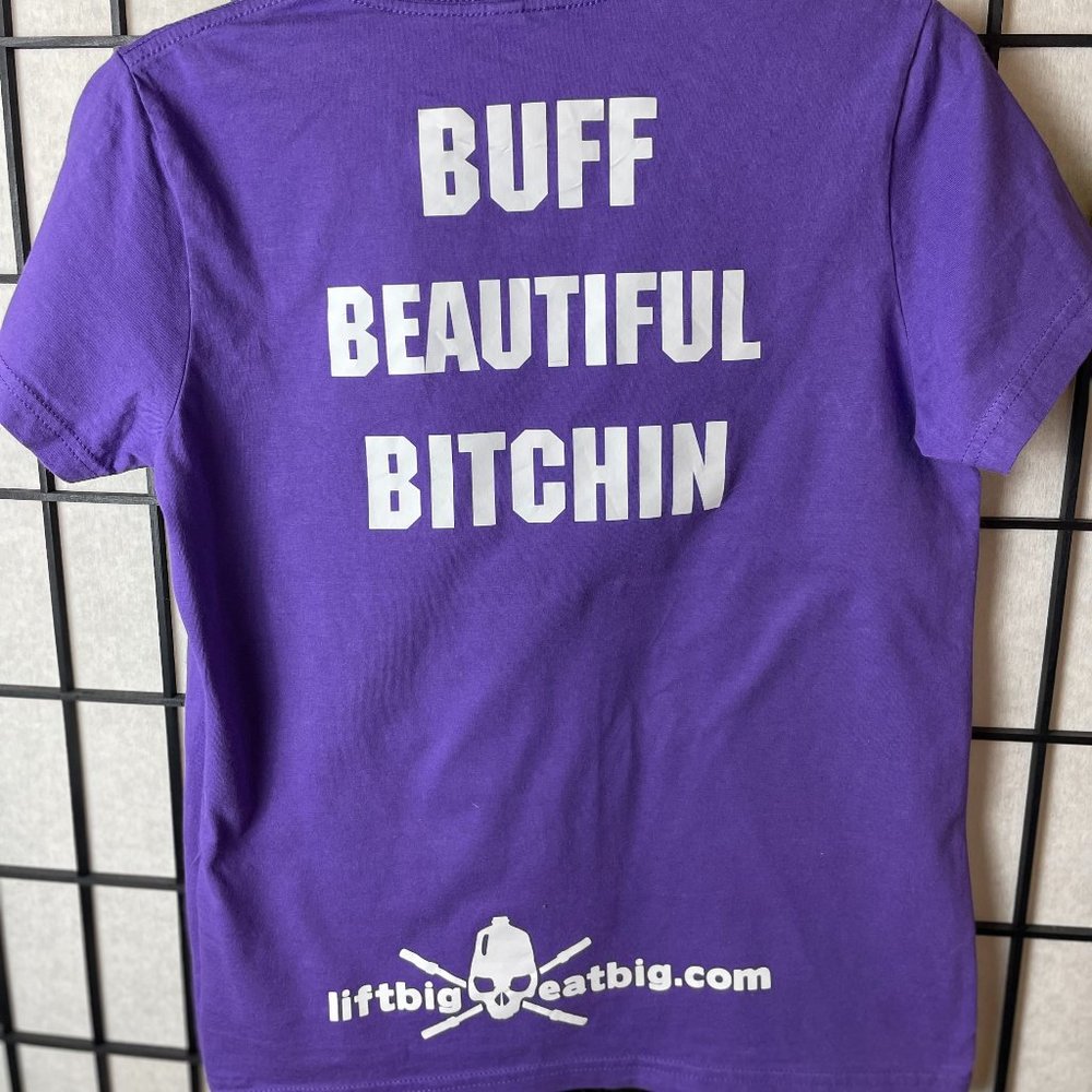 Lift Big Eat Big Short Sleeve Purple